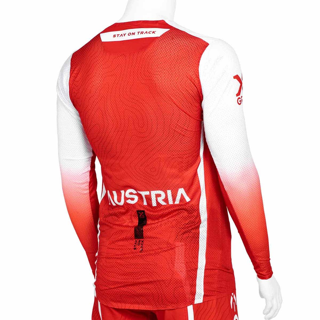 X-GRIP Motocross Jersey TITANIUM TEAM AUSTRIA