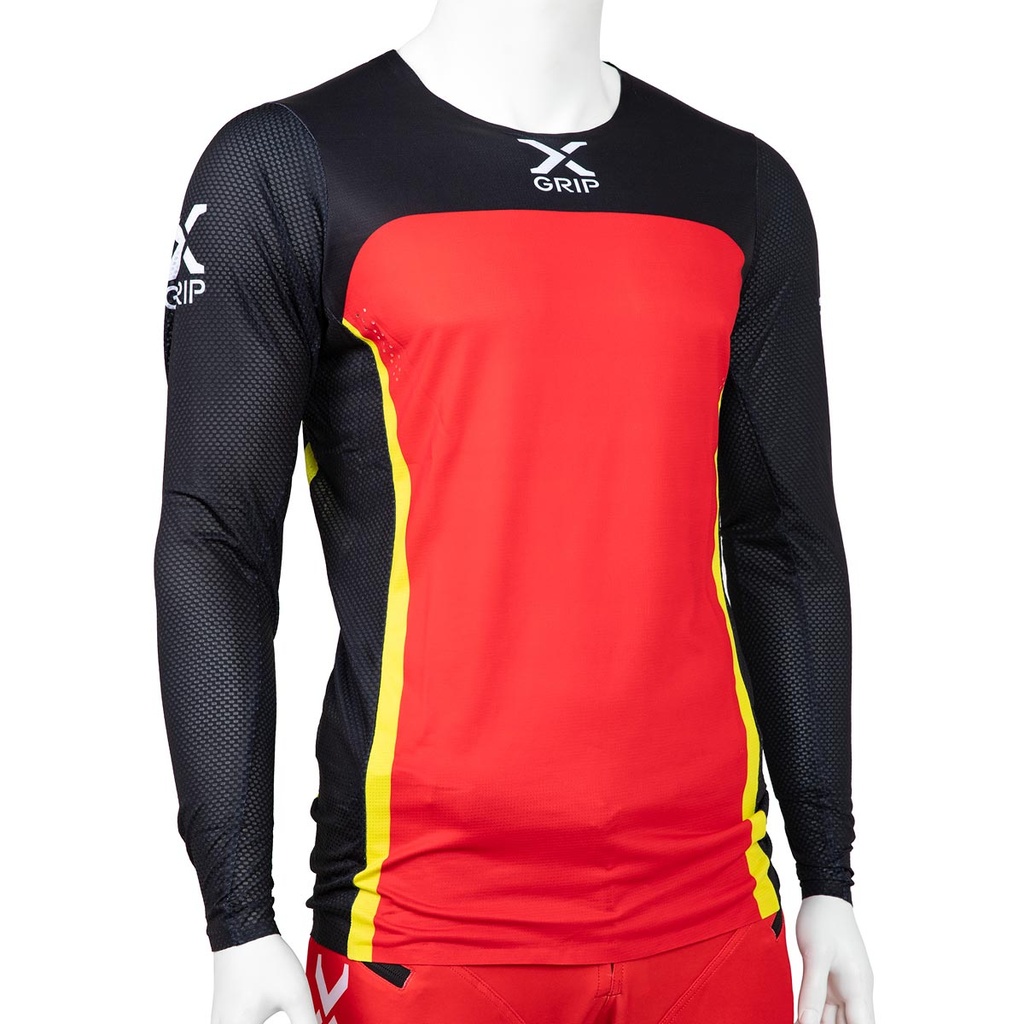 X-GRIP Motocross Jersey TITANIUM