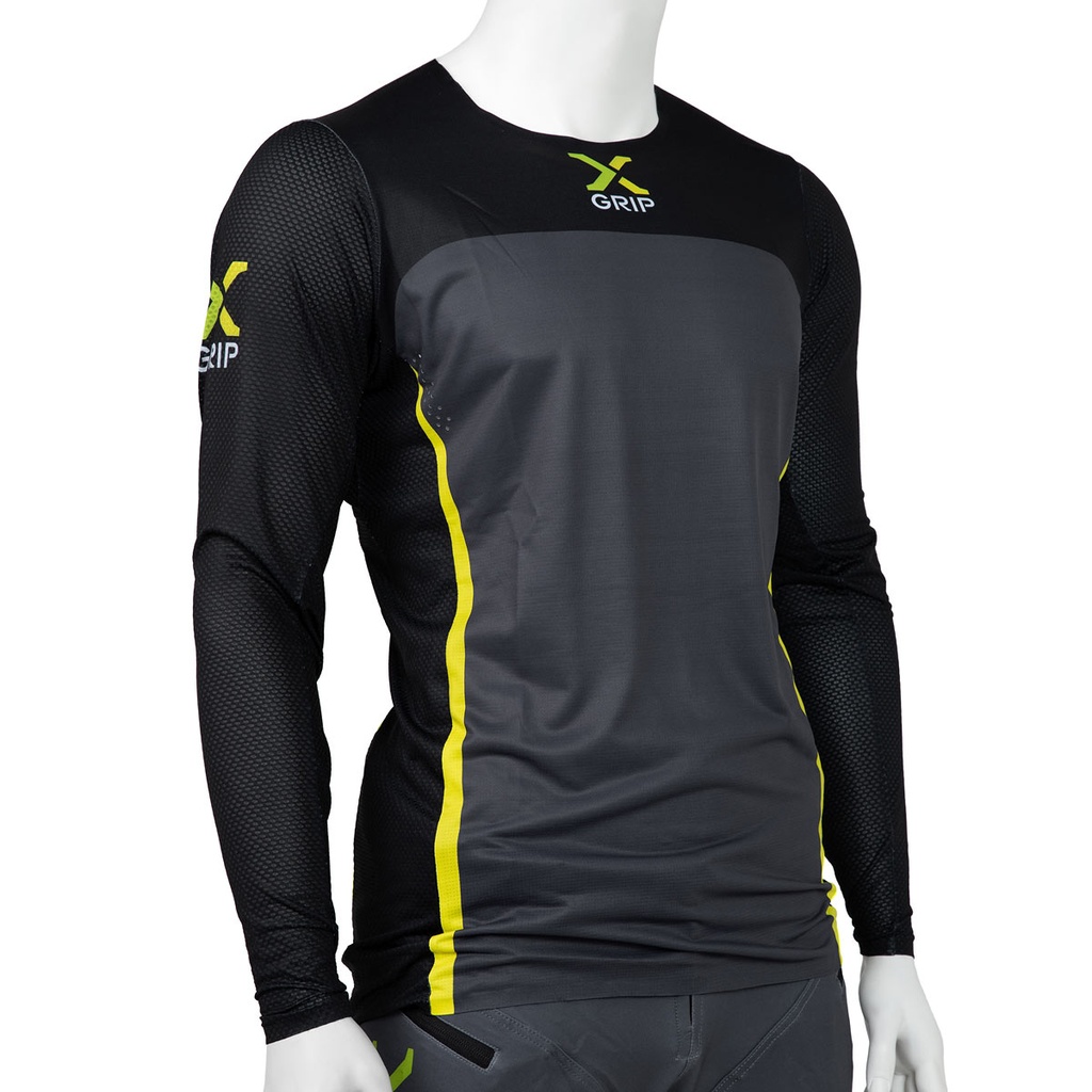 X-GRIP Motocross Jersey TITANIUM