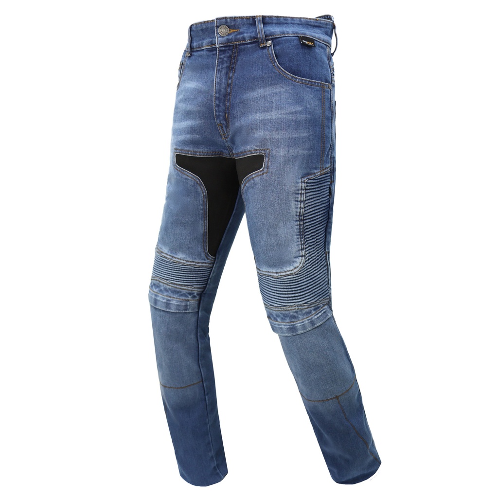 Pantaloni moto din denim bărbați SPARK BEAT STANDARD, blue