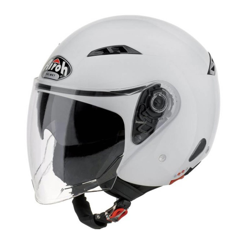 AIROH JETHELM CITY ONE COLOR WHITE GLOSS