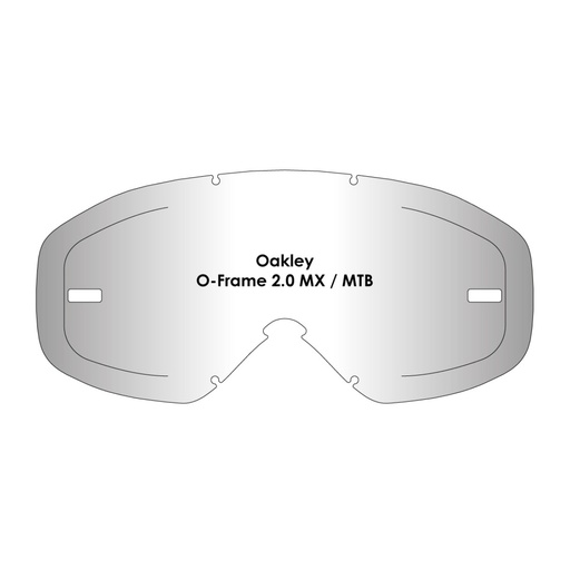 [010-005-01] Lentile de schimb AIRSCREEN OAKLEY O-Frame 2.0 MX/MTB