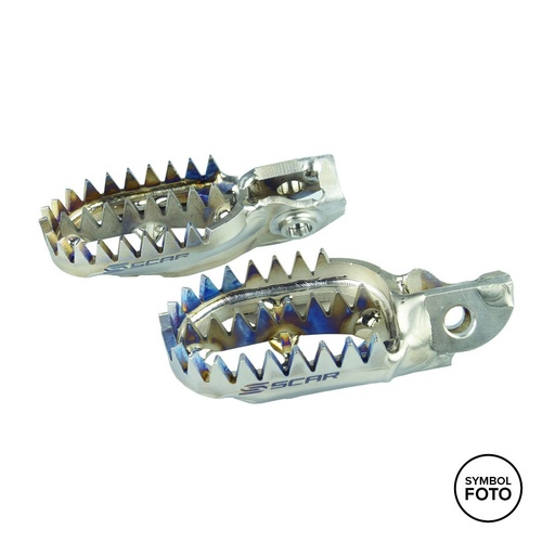 [S9516] Suporturi pentru picioare SCAR din titan pentru TRIUMPH